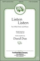 Listen Listen Two-Part choral sheet music cover